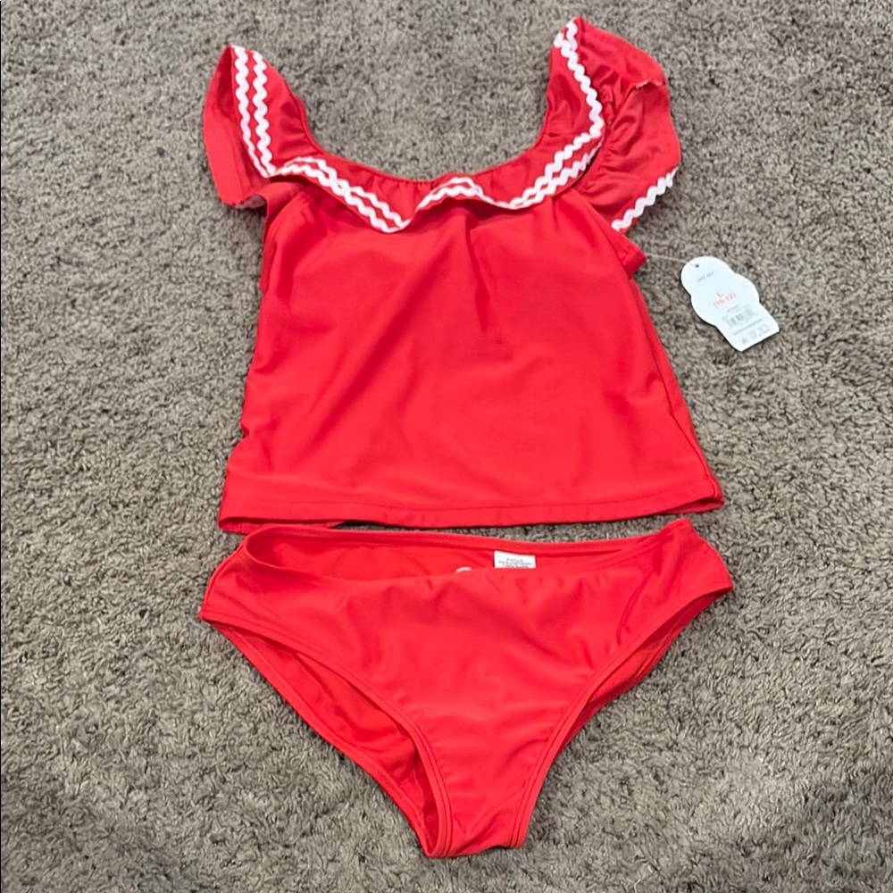 Wonder Nation Red Kids Swim Set